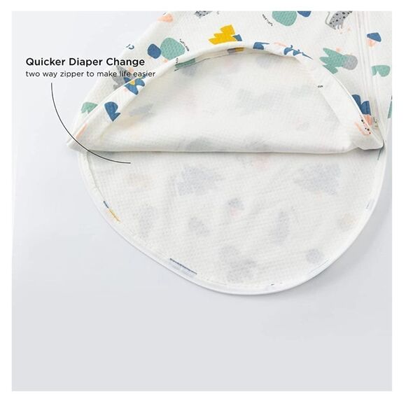 Duomiaomiao All Season Baby Sleep Sack, Tog 1.5 Wearable Blanket L NWT in packg‎ - Picture 3 of 9